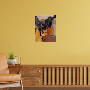 Póster Paisaje de Rocamadour - Felix Vallotton