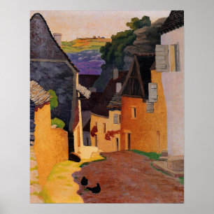 Póster Paisaje de Rocamadour - Felix Vallotton