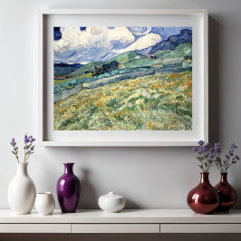 Póster Paisaje de Saint-Rémy por Vincent Van Gogh