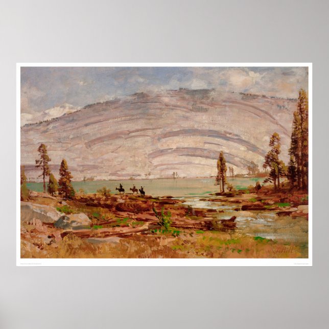 Póster Paisaje de Sierra Nevada (0709A) (Frente)