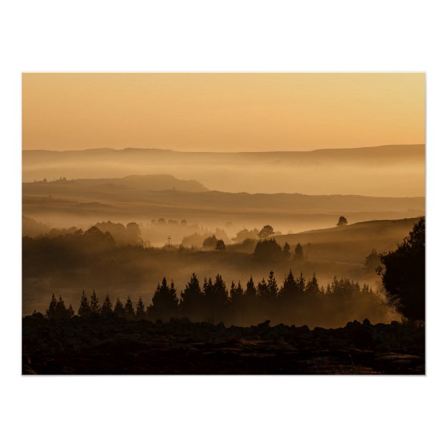 Póster Paisaje de Sunset (Anverso)