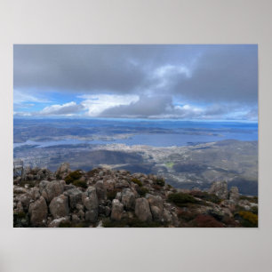 Póster Paisaje de Tasmania
