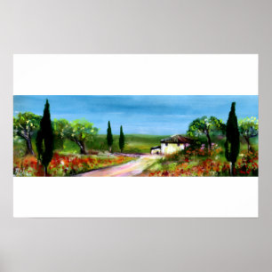 PÓSTER PAISAJE DE TOSCANA 4