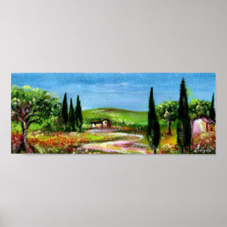 PÓSTER PAISAJE DE TOSCANA 5