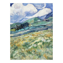 Paisaje de Van Gogh desde Saint-Rémy (1889)