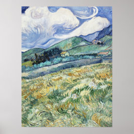 Póster Paisaje de Van Gogh desde Saint-Rémy (1889)