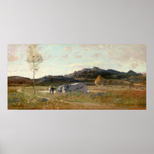 Póster Paisaje de verano