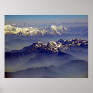 Póster Paisaje del Himalaya