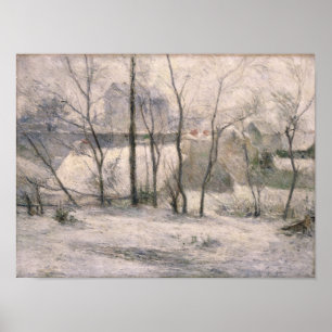 Póster Paisaje del invierno, 1879