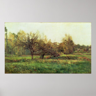 Póster Paisaje del otoño