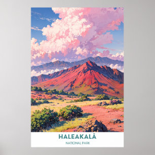Póster Paisaje del Parque Nacional Haleakalā
