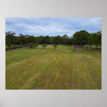 Paisaje del Parque Recreativo Open Green Field