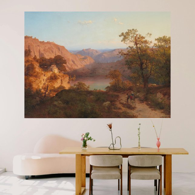 Póster Paisaje Eifel (1843) - Heinrich Funk (Subido por el creador)