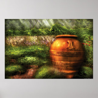 Póster Paisaje - El Centro de Jardines