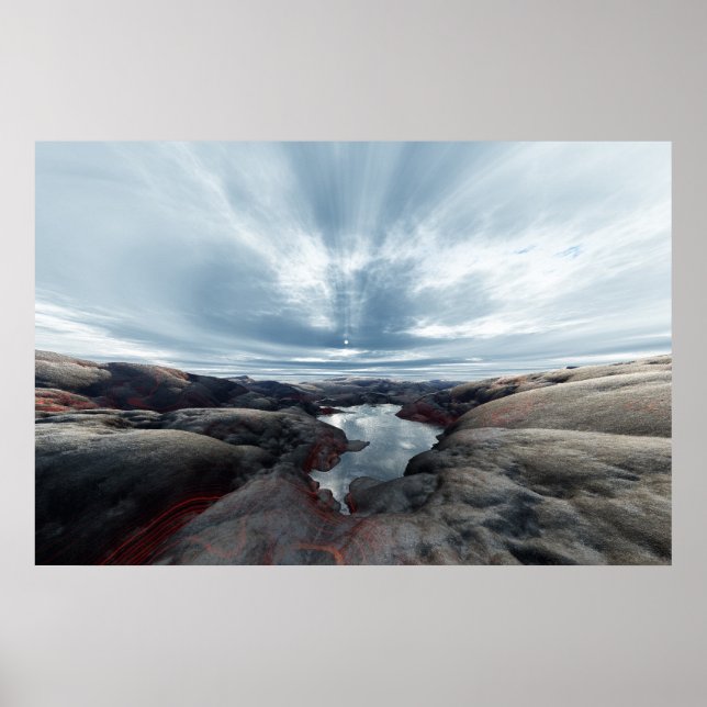 Póster paisaje emocional #1 (Frente)