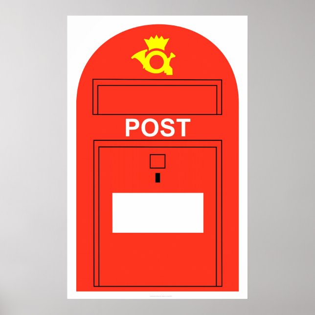 Póster Paisaje en Dinamarca (Frente)