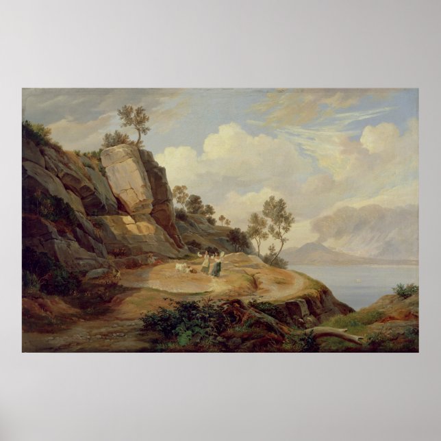 Póster Paisaje en Italia (Frente)