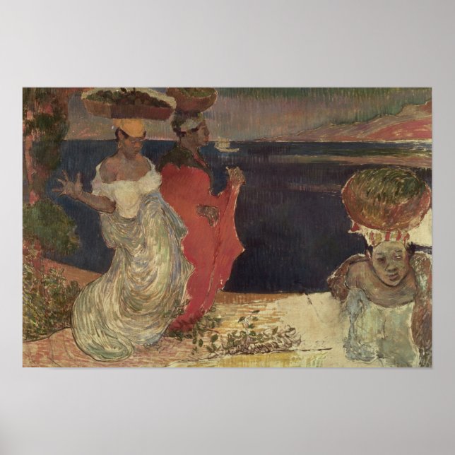 Póster Paisaje en Martinica (Frente)