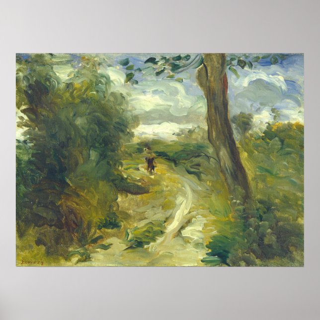 Póster Paisaje entre tormentas - Auguste Renoir Bella Art (Frente)
