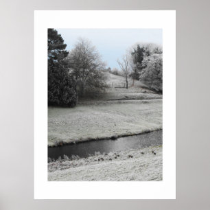 Póster Paisaje escarpado