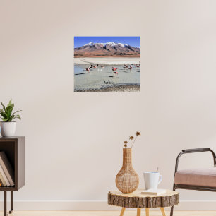 Póster paisaje escénico de Bolivia