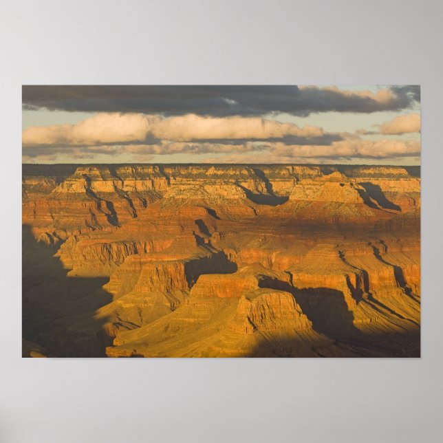 Póster Paisaje escénico de la llanura sur del Grand (Frente)