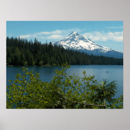 Póster Paisaje escénico del Monte Hood