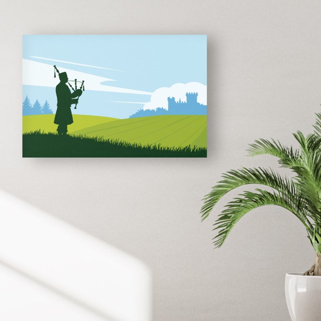 Póster Paisaje escocés (Scottish Landscape Poster)