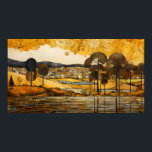 Póster Paisaje estilo Gustav Klimt<br><div class="desc">Paisaje estilo Gustav Klimt</div>