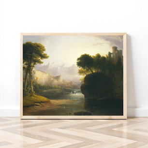 Póster Paisaje fantasioso de Thomas Doughty
