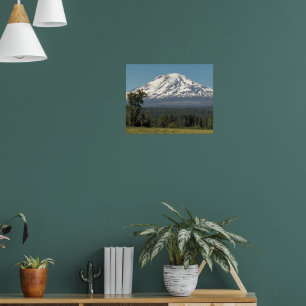Póster Paisaje fotográfico del Monte Adams