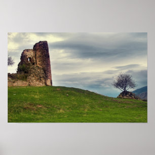 Póster Paisaje georgiano