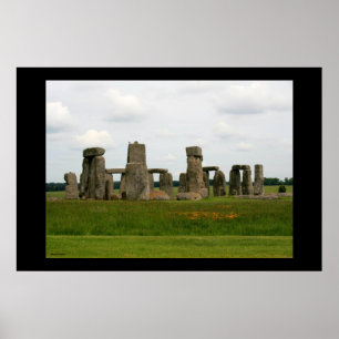 Póster Paisaje III de Stonehenge