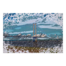 Paisaje Impresionista del Puente de Humber