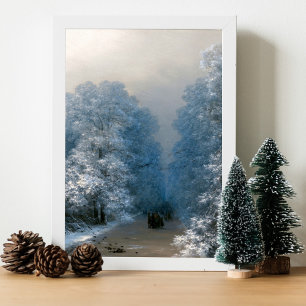 Póster Paisaje invernal de Ivan Aivazovsky