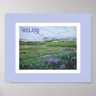 Póster Paisaje islandés por Pola.B.Alex fine art