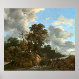 Póster Paisaje - Jacob van Ruisdael Bella Artes Poster