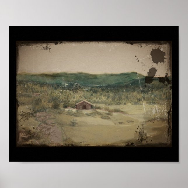 Póster Paisaje (Landskap) (Frente)