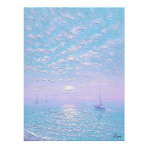 Póster Paisaje marino agradable