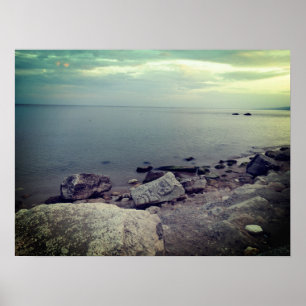 Póster Paisaje marino, Poster fotográfico
