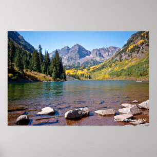 Póster Paisaje marrón de Belces
