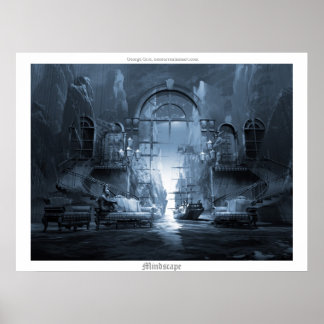 Póster Paisaje mental