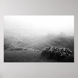 Póster paisaje minimalista