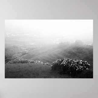 Póster paisaje minimalista