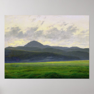 Póster Paisaje montañoso