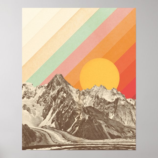 Póster Paisaje montañoso 1 | Florent Bodart (Frente)