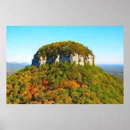 Póster Paisaje montañoso de Carolina del Norte