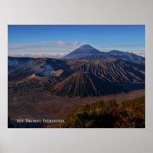 Paisaje montañoso Monte Bromo Indonesia Viajes