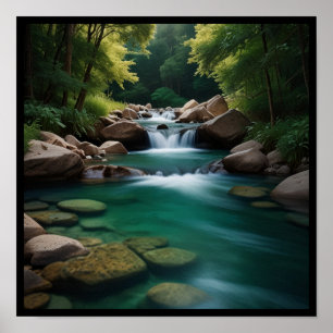 Póster Paisaje natural encantador