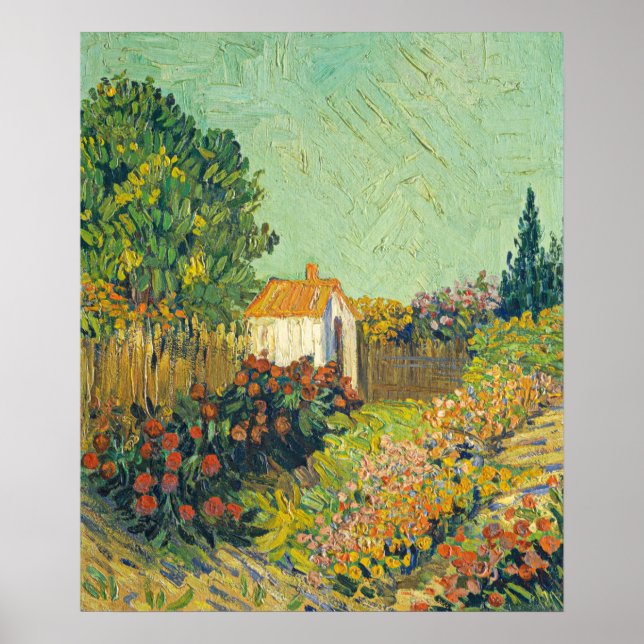 Póster Paisaje - no Vincent van Gogh Bella Artes Poster (Frente)